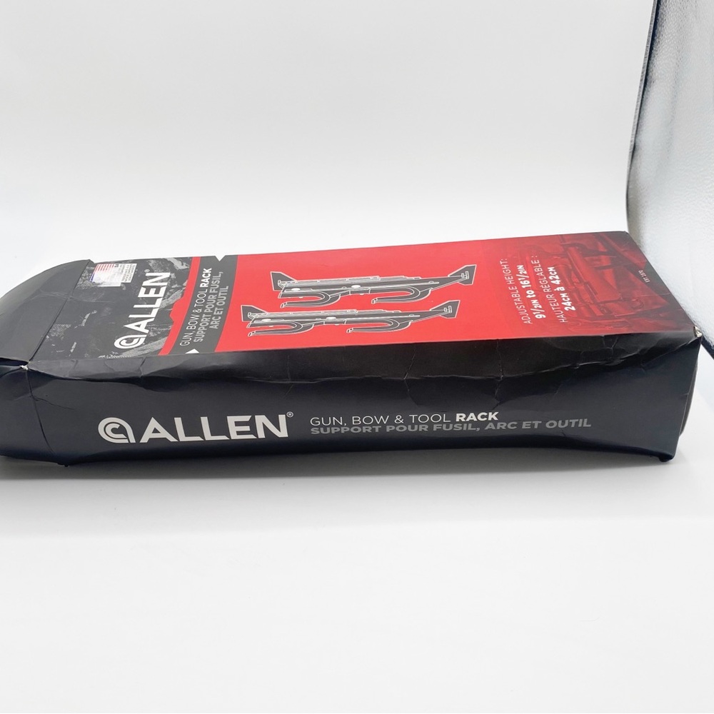 Allen Gun Rack Bow Rack Tool Rack 9.5-16.5 inches adjustable Storing Organizing - Picture 2 of 6